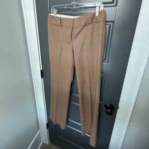 LOFT Camel Marissa Pant Sz 4